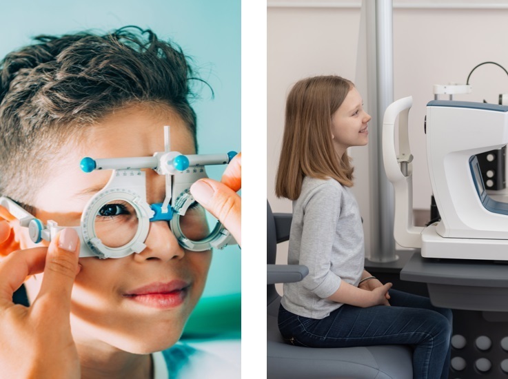 Measuring Refractive Error and Corneal Curvature